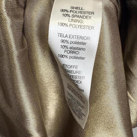 Brand New Chico's Women's Size 0 Taupe Brown Solid Faux Suede Short Mini Dress - Picture 5 of 9